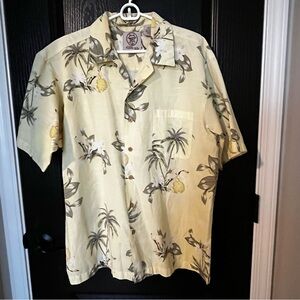 Panama Jack Yellow Casual Button‎ Down Shirt